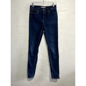 Levis 720 high rise super skinny‎ jeans womens 28 normcore casual everyday